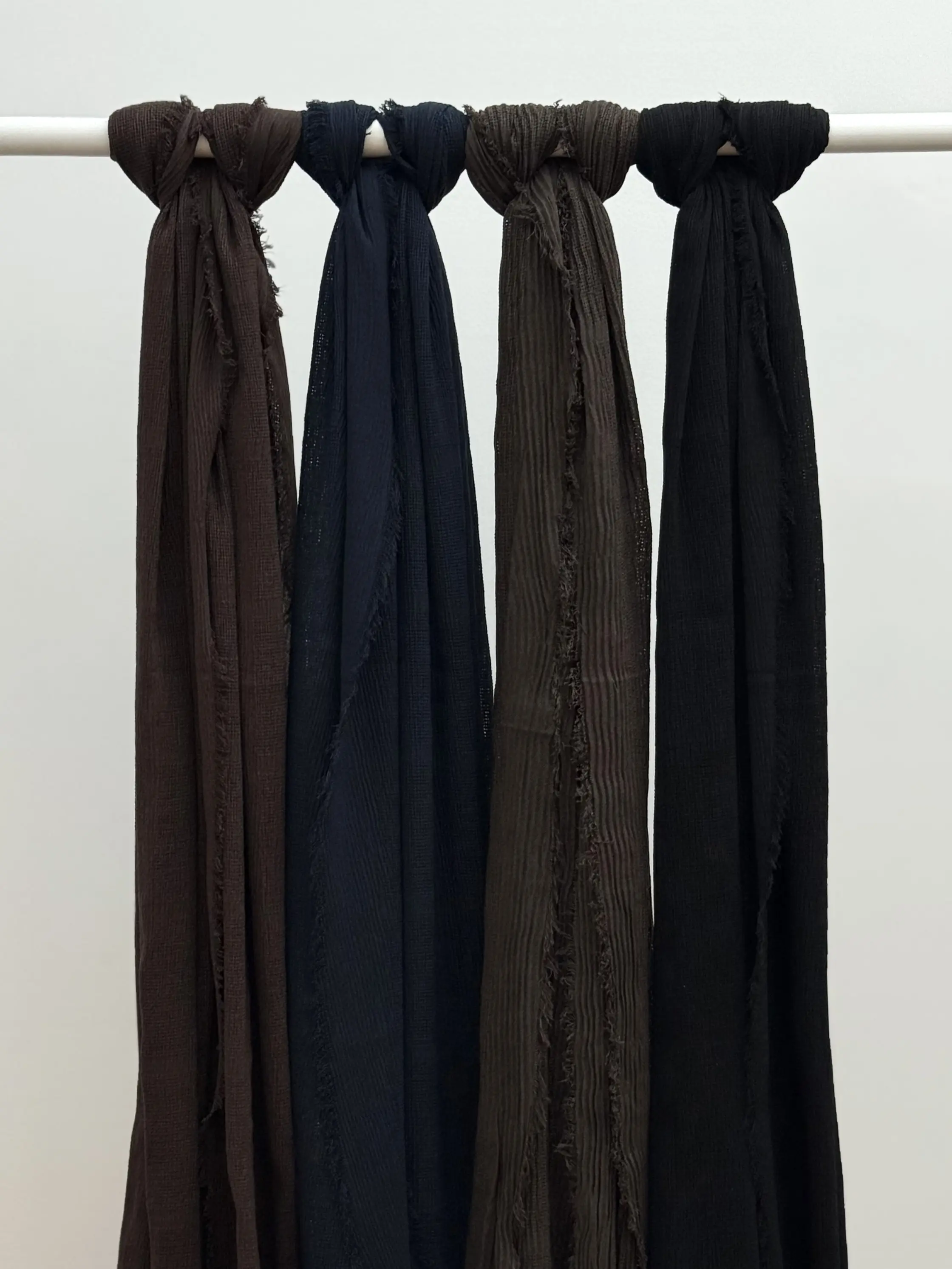 شال زنانه کنفی دور ریش